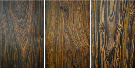 cocobolo flooring colors and grain pattern